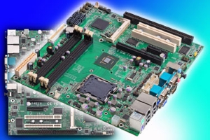 Quad Core Industrial MoBo has PCI, PCIe and ISA Slots 