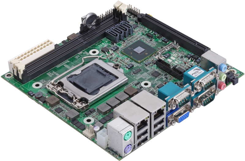 LV-67C Mini-ITX Core i7/i5/i3 Q57 Miniboard Computer